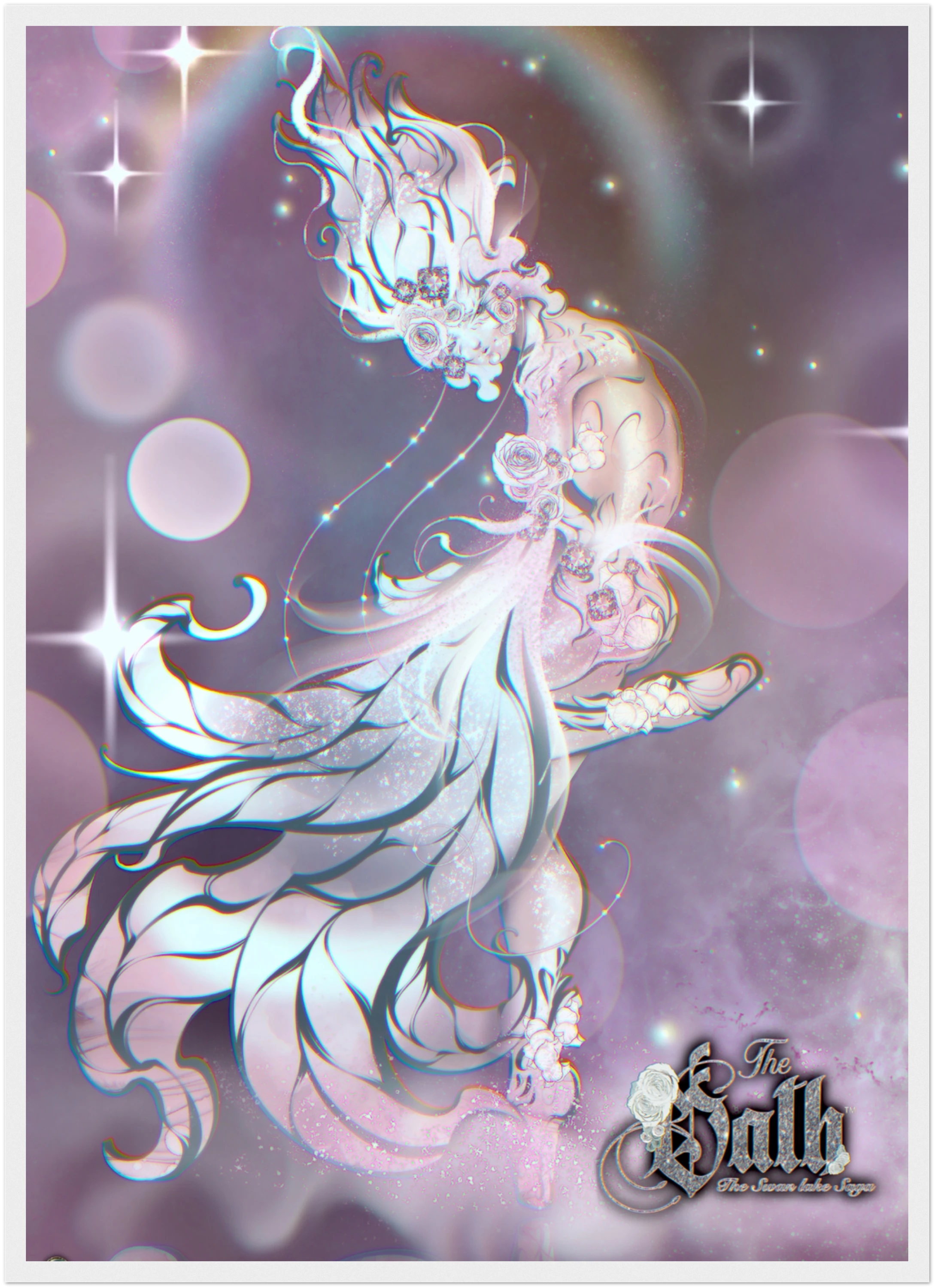 The Oath(princess Odette Luminous background) 20x28 in